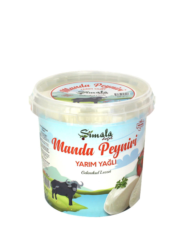 Yarım Yağlı Manda peyniri 500 gr